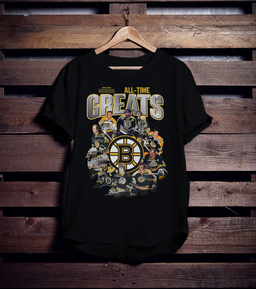 Boston Bruins All-Time Greats T-Shirt