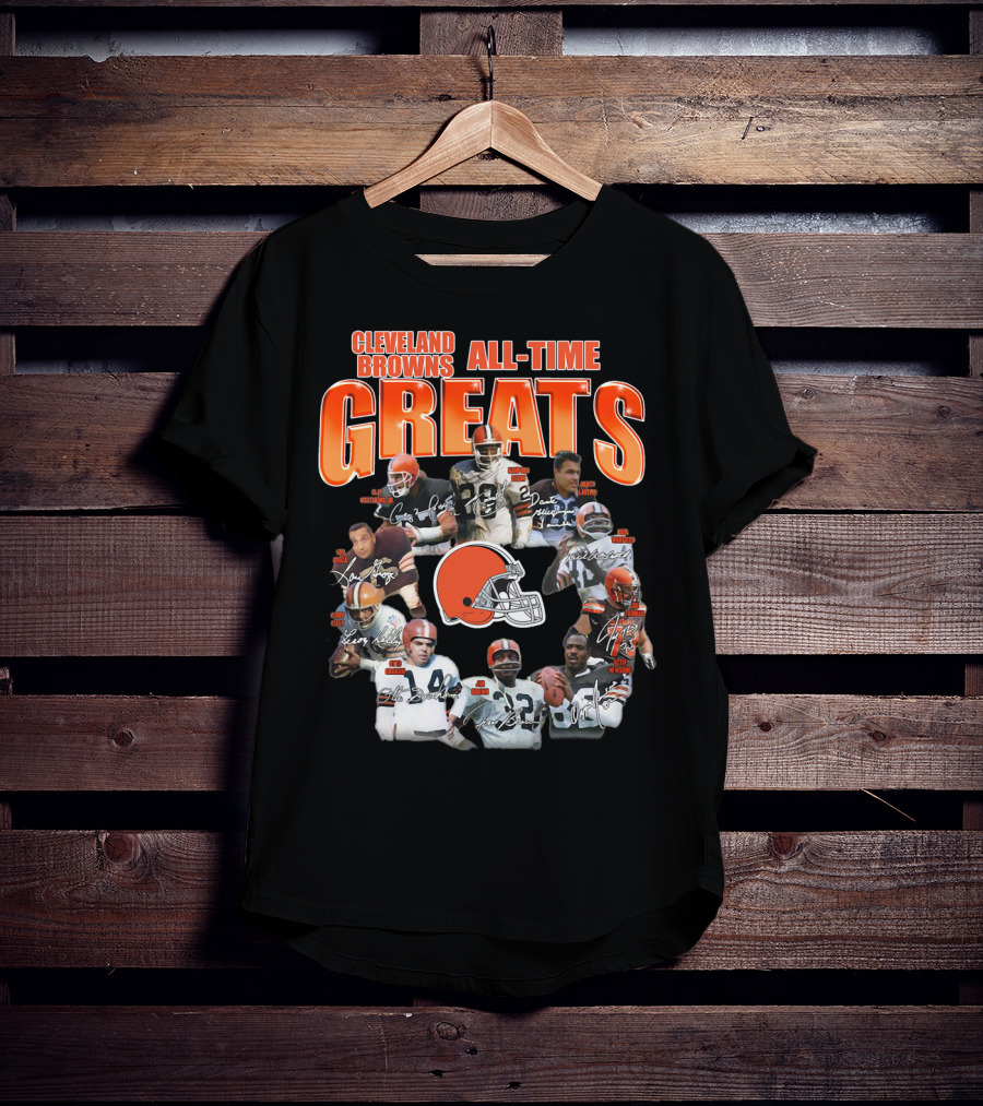 Cleveland Browns All-Time Greats T-Shirt