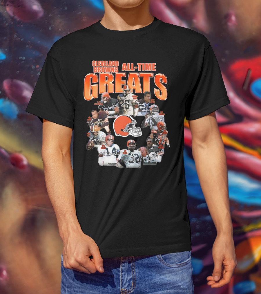 Cleveland Browns All-Time Greats T-Shirt
