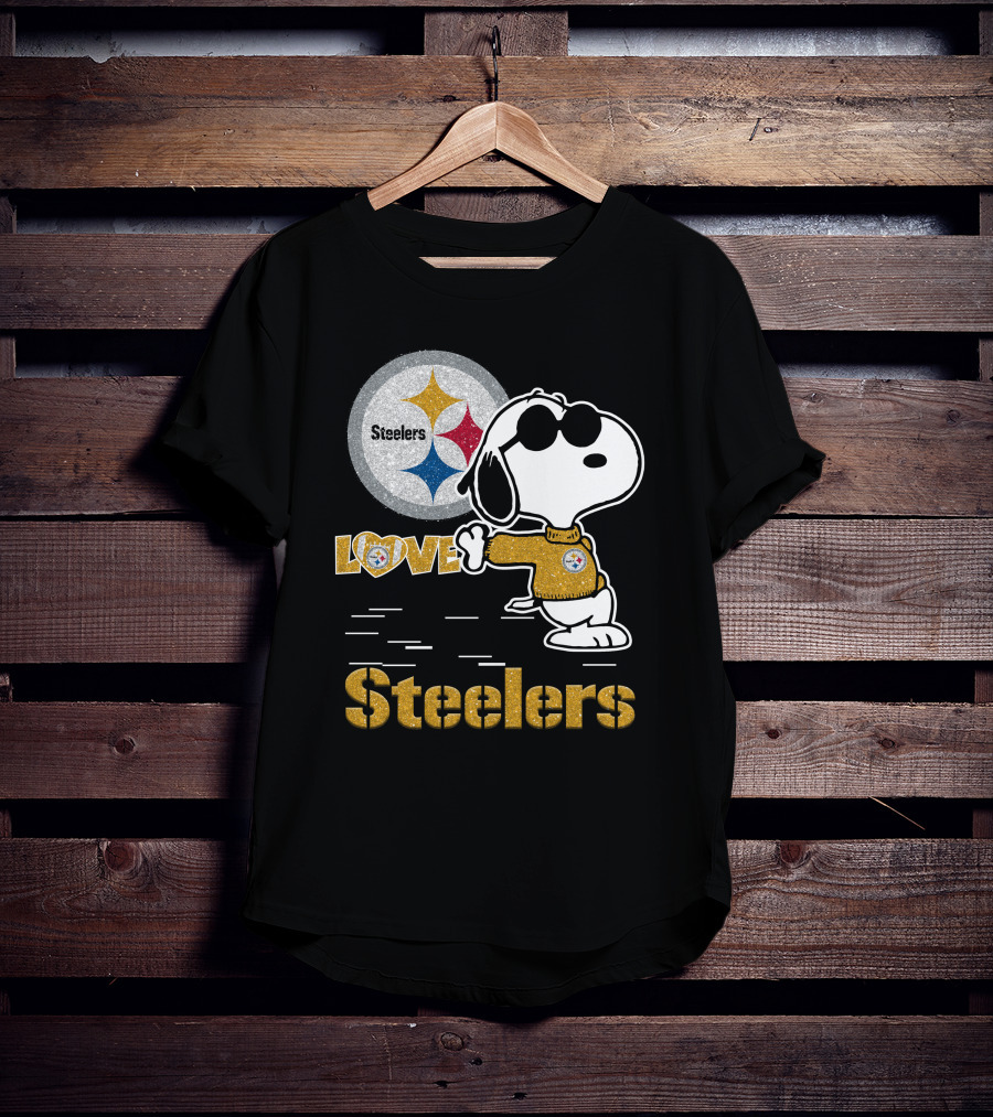 Snoopy Steelers Love Pittsburgh T-Shirt