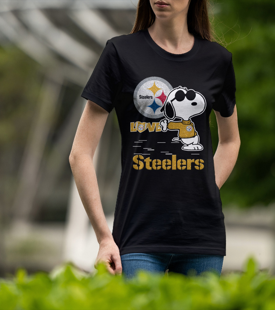 Snoopy Steelers Love Pittsburgh T-Shirt