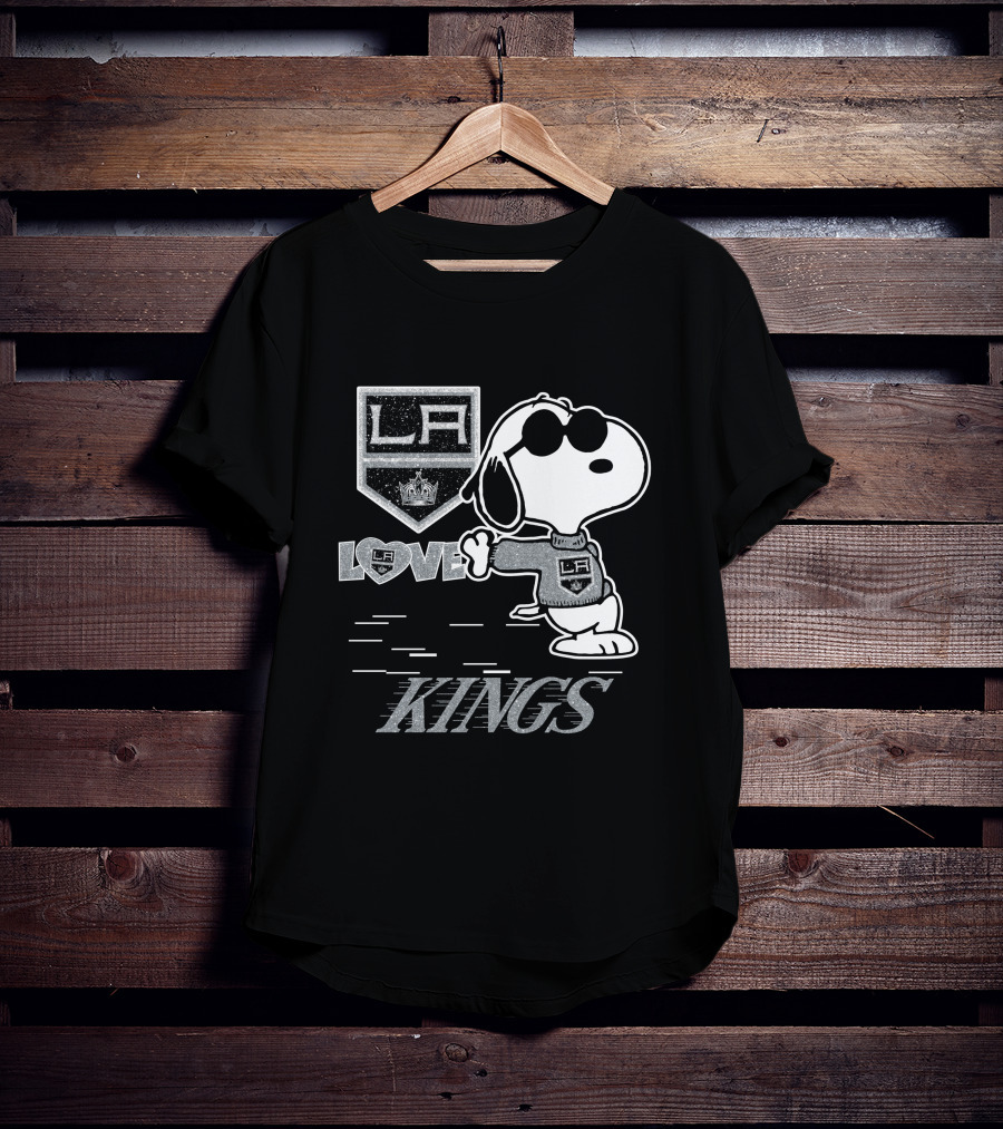 Snoopy Love LA Kings T-Shirt