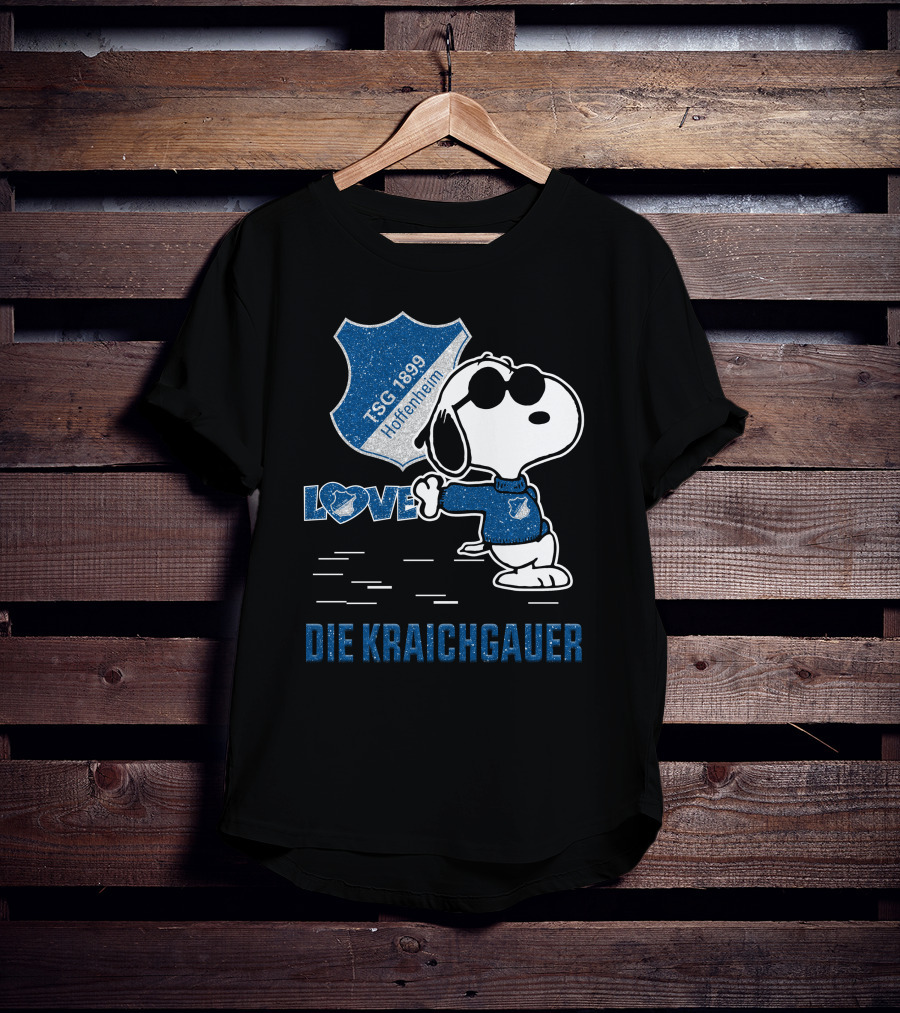 Snoopy Love TSG 1899 Hoffenheim Die Kraichgauer T-Shirt