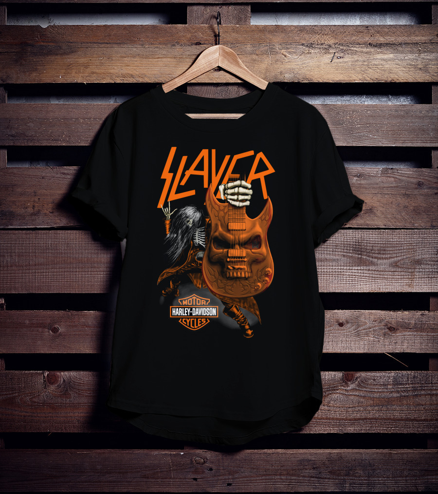Slayer Harley Davidson Motor Cycles T-Shirt