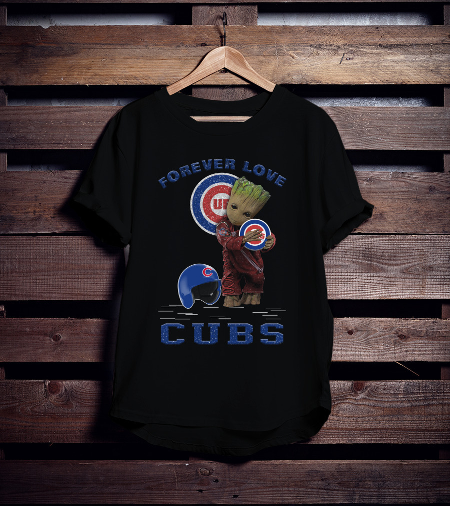 Forever Love Cubs MLB Groot Fan T-Shirt