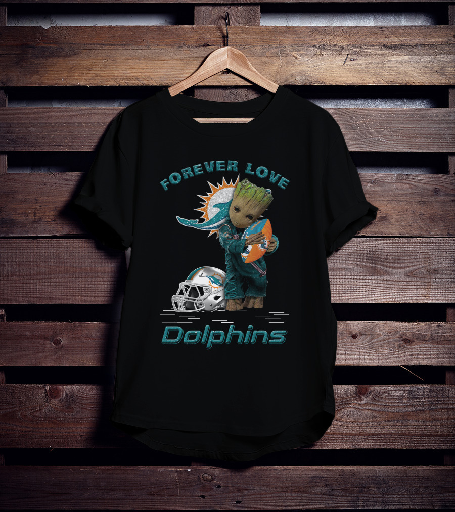 Forever Love Dolphins Groot Miami T-Shirt