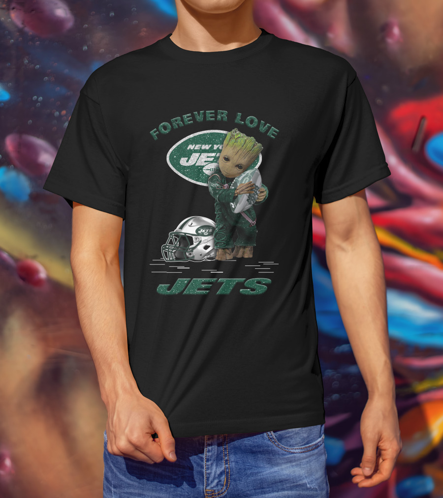 Forever Love New York Jets Groot T-Shirt