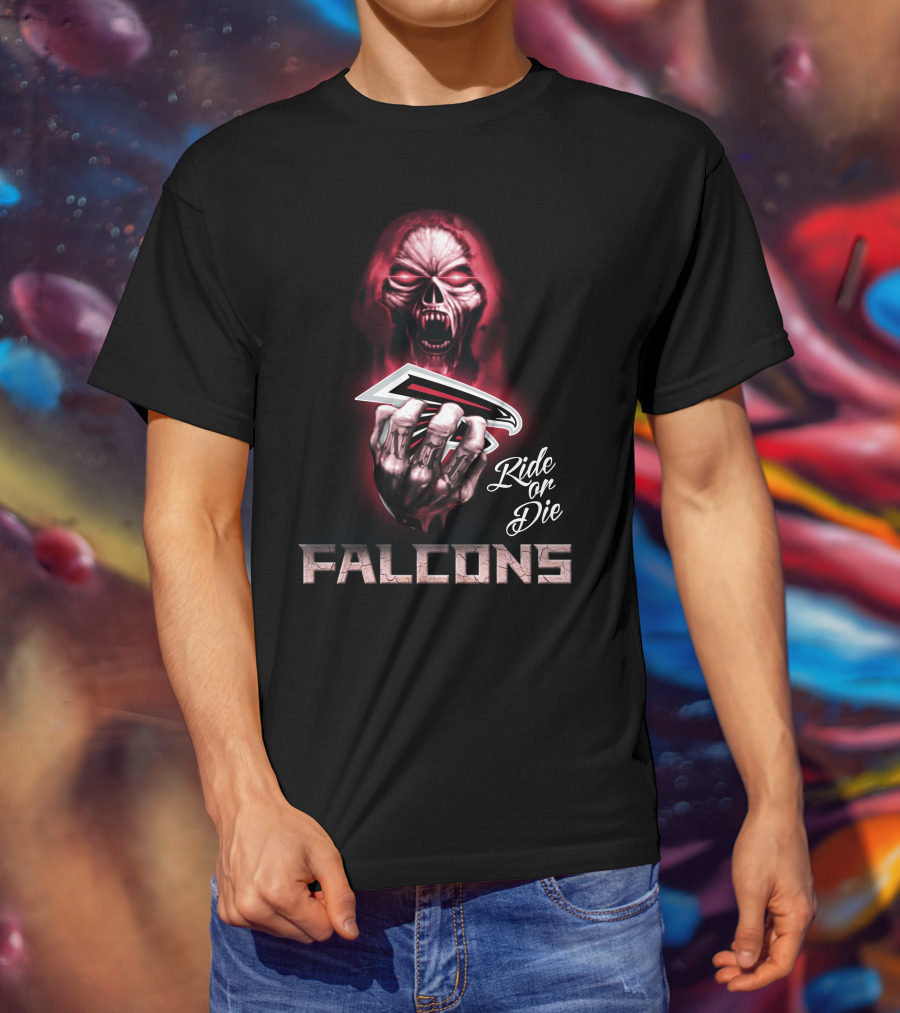 Atlanta Falcons Ride Or Die Nfl 146 Hd0002 T-Shirt