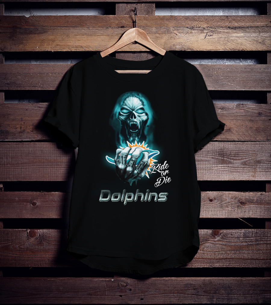 Ride Or Die Miami Dolphins Nfl T-Shirt