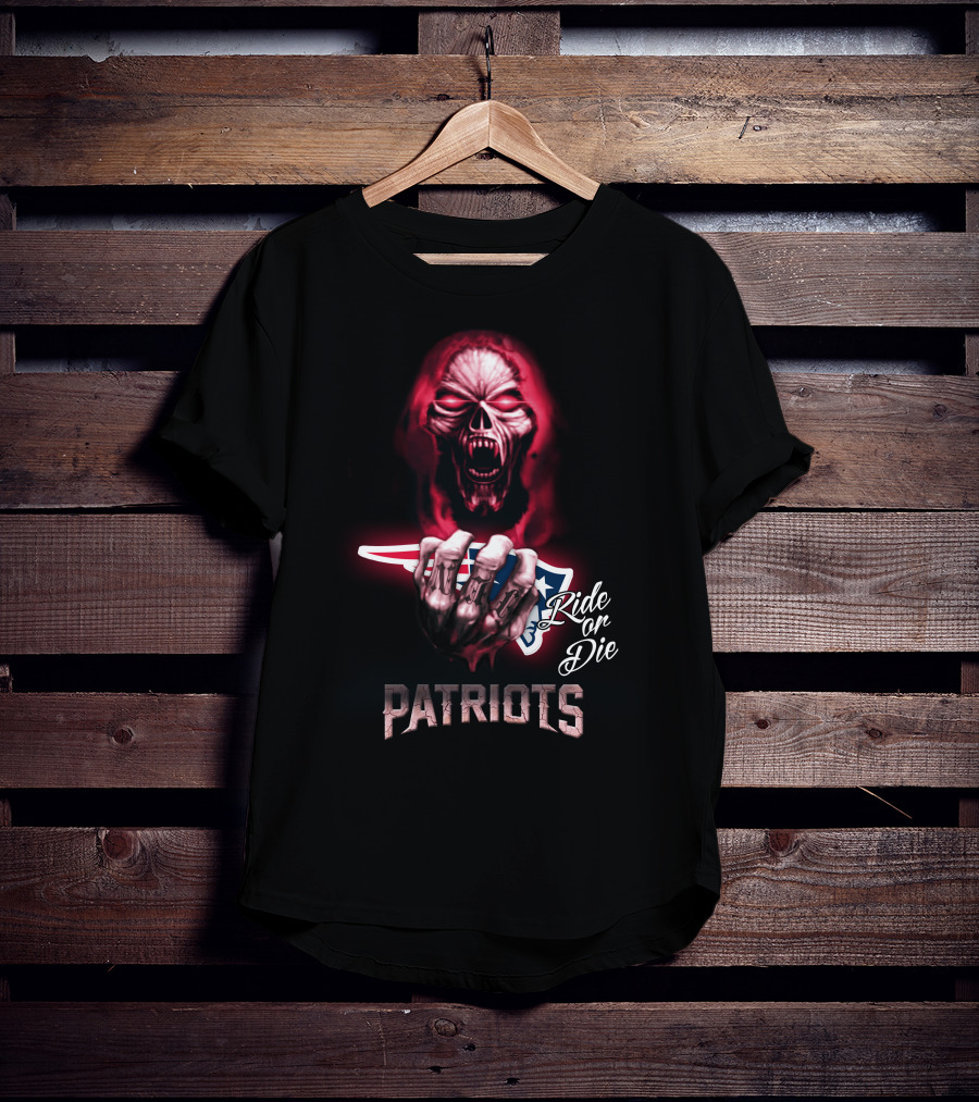 Nfl New England Patriots Ride Or Die 146 Hd0022 T-Shirt