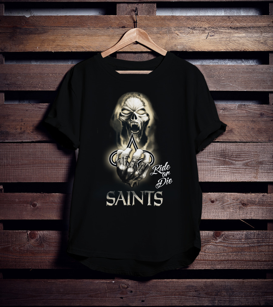 Nfl New Orleans Saints Ride Or Die 146 Hd0023 T-Shirt