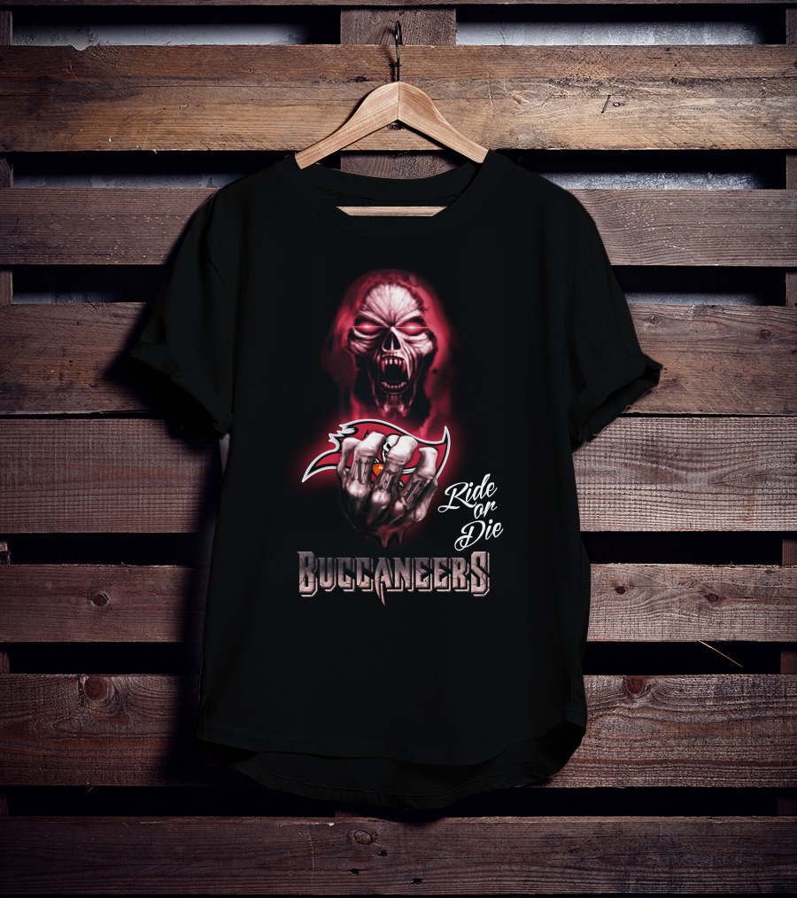 Nfl Tampa Bay Buccaneers Ride Or Die 146 Hd0030 T-Shirt