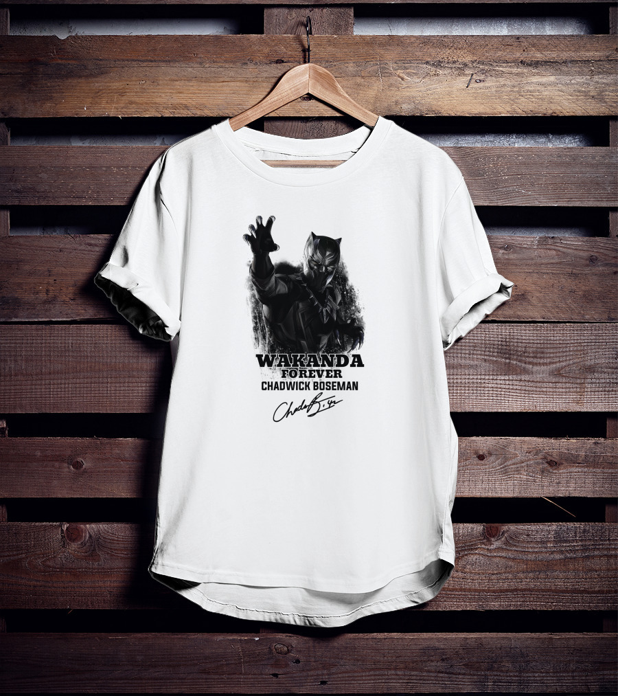 Wakanda Forever Chadwick Boseman T-Shirt