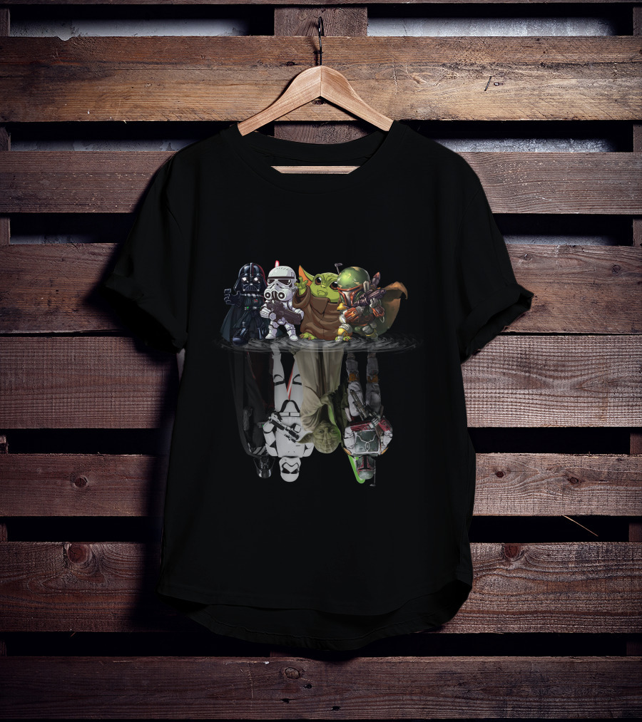 Warrior Collection: Star Wars Characters Reflection T-Shirt