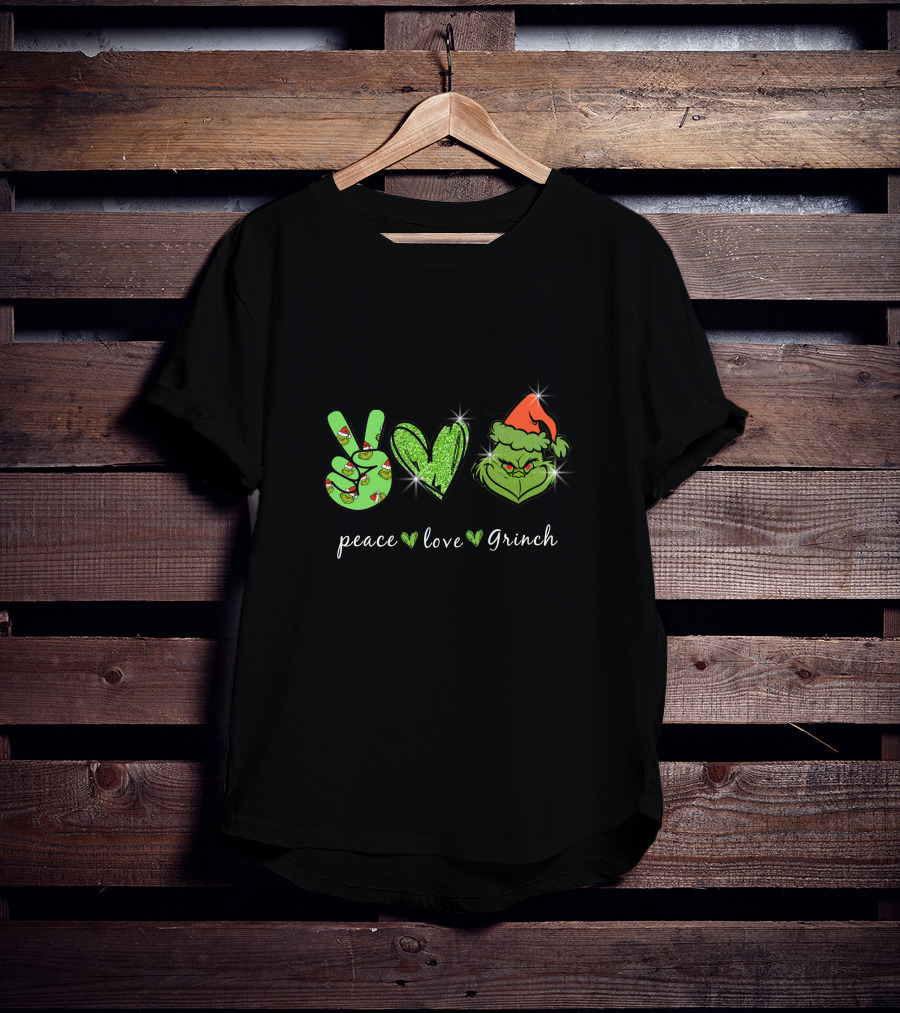 Peace Love Grinch T-Shirt