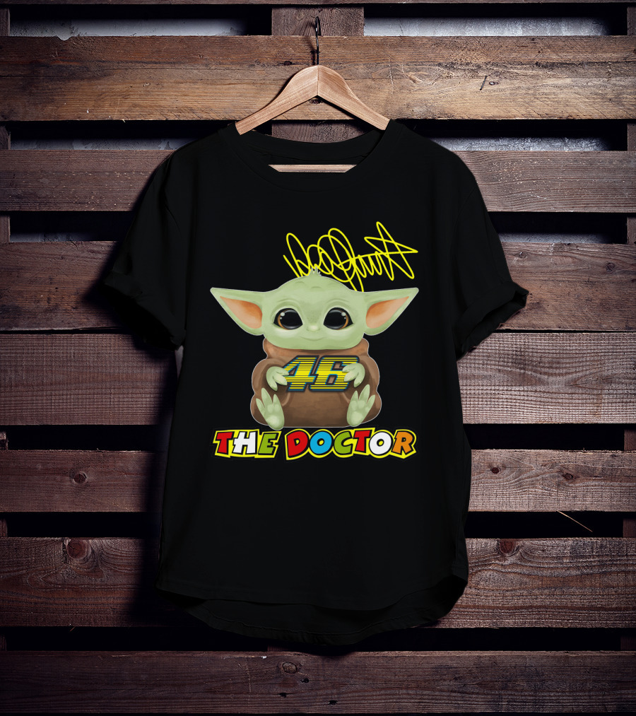 Valentino Rossi Baby Yoda The Doctor 46 T-Shirt