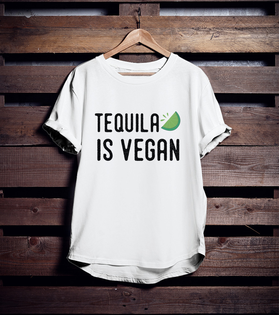 Tequila Is Vegan Lime Slice T-Shirt