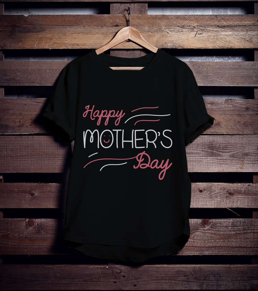 Happy Mother’s Day Smiley 2 T-Shirt