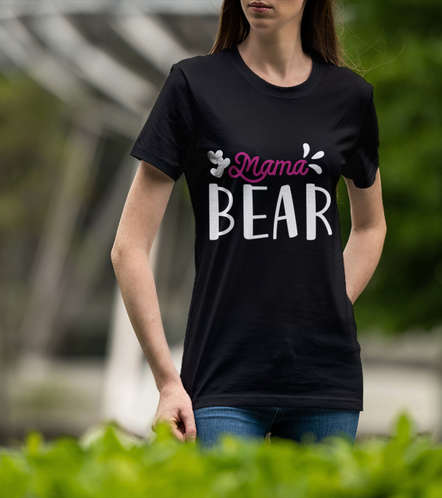Mama Bear Heart Elements T-Shirt