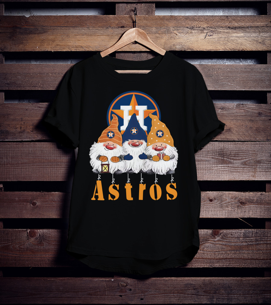 Houston Astros Santa Gnomes H T-Shirt
