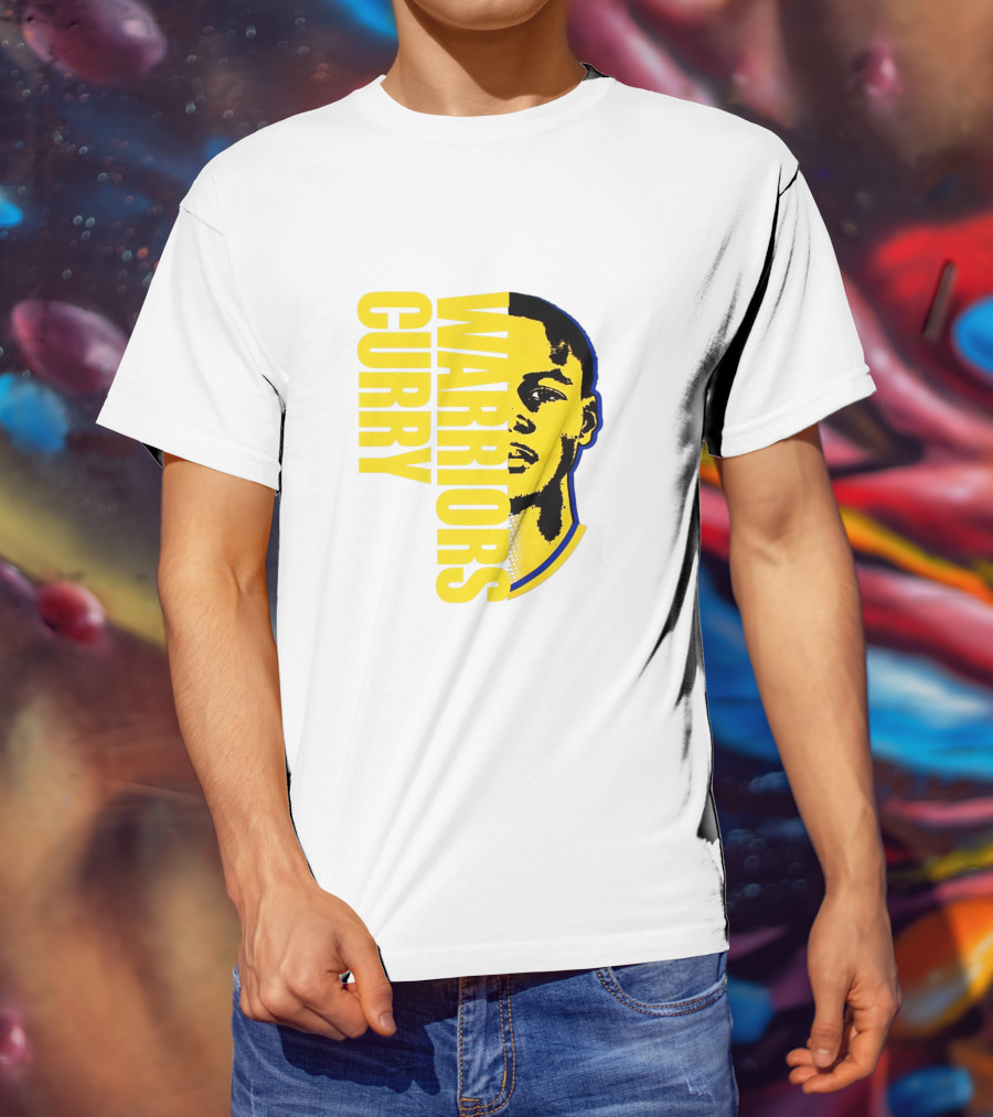 Warriors Curry Iconic Basketball Jersey Enthusiasts Premium T-Shirt