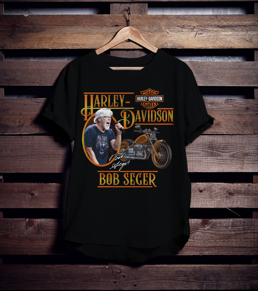 Harley Davidson Motor Cycles Bob Seger T-Shirt