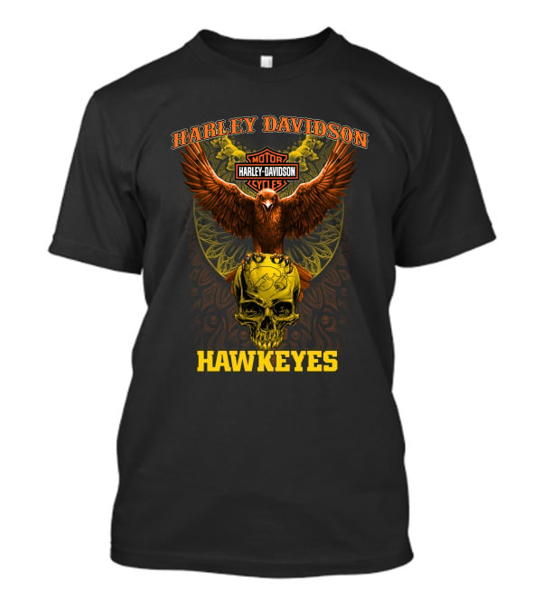 Harley Davidson Motor Hawkeyes Cycles T-Shirt