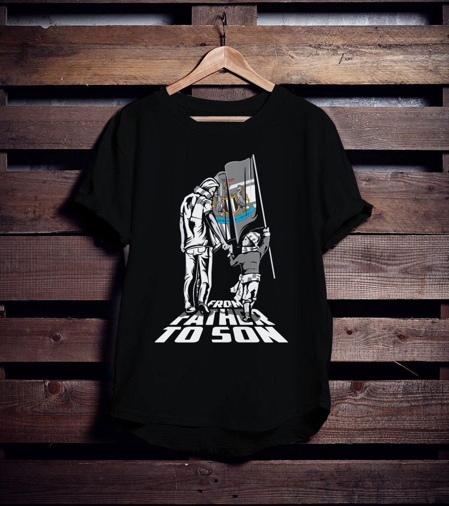 Newcastle United FC From Father To Son T-Shirt