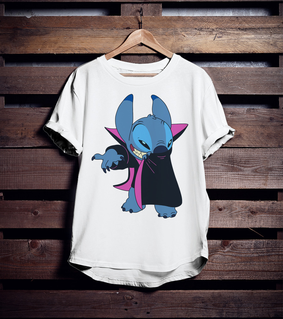 Disney Stitch Halloween Vampire Costume T-Shirt