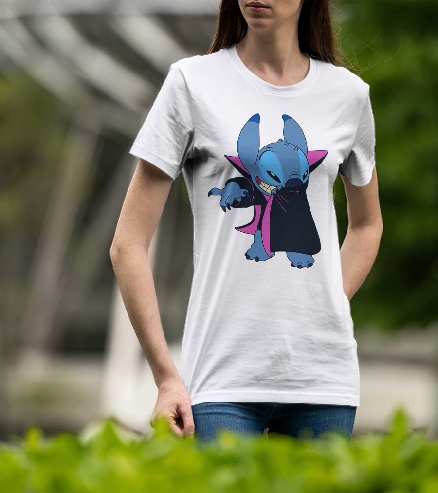 Disney Stitch Halloween Vampire Costume T-Shirt