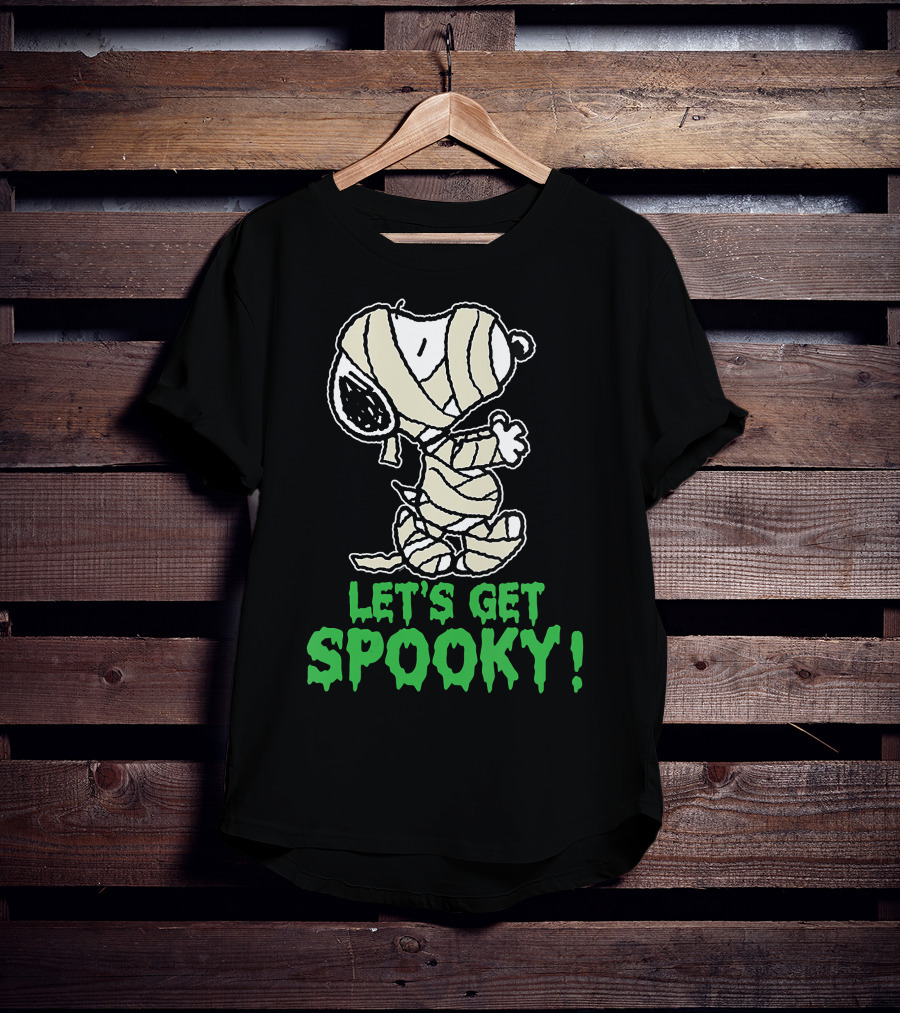 Let's Get Spooky Halloween Mummy Costume T-Shirt