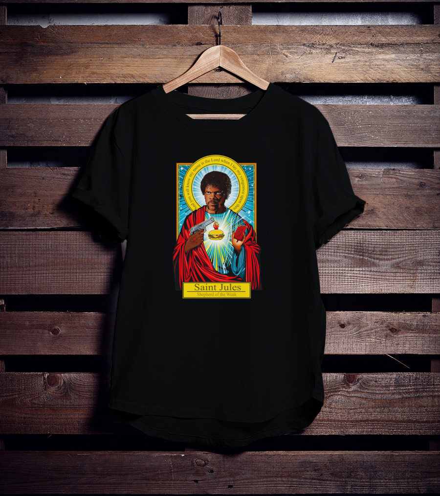 Saint Jules Shepherd Of The Weak Almighty Vengeance T-Shirt