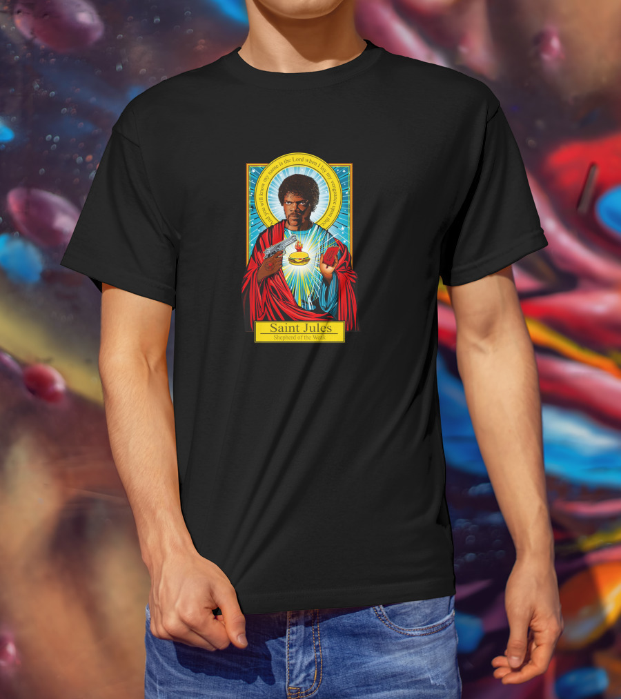 Saint Jules Shepherd Of The Weak Almighty Vengeance T-Shirt