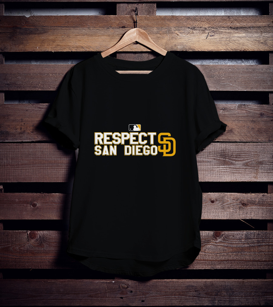 Respect San Diego Padres MLB T-Shirt