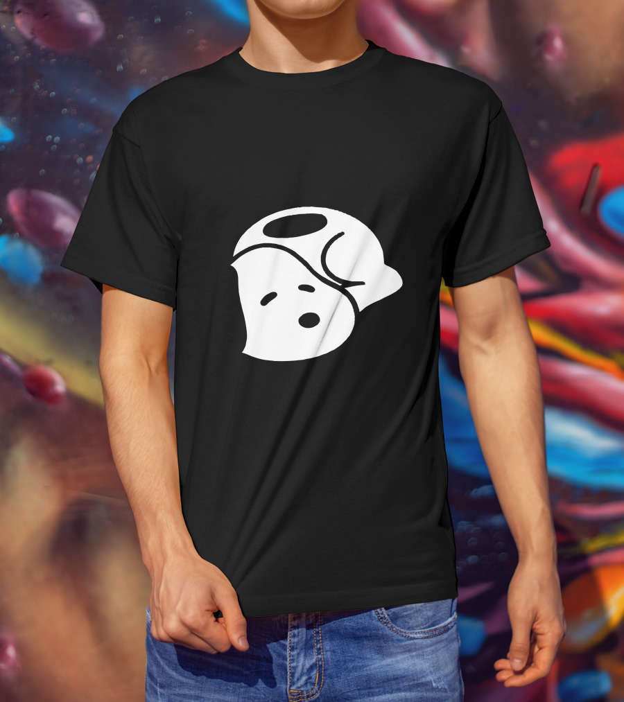 Baby Snoopy Sleeping Peanuts Character T-Shirt