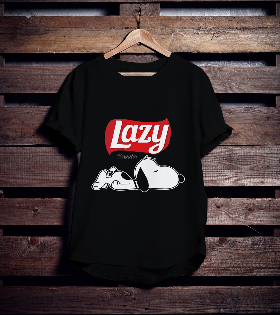 Lazy Classic Snoopy T-Shirt