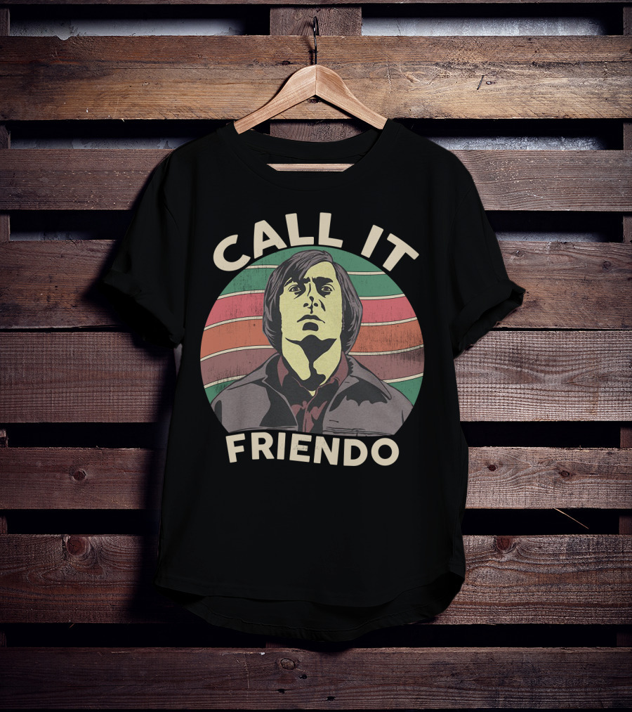 Call It Friendo No Country For Old Men Vintage Fans Retro T-Shirt