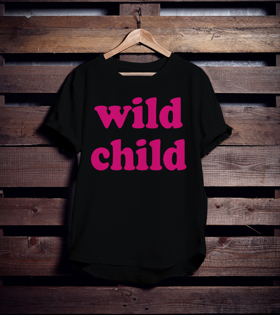 Wild Child Funny Matching Mom Vivid T-Shirt