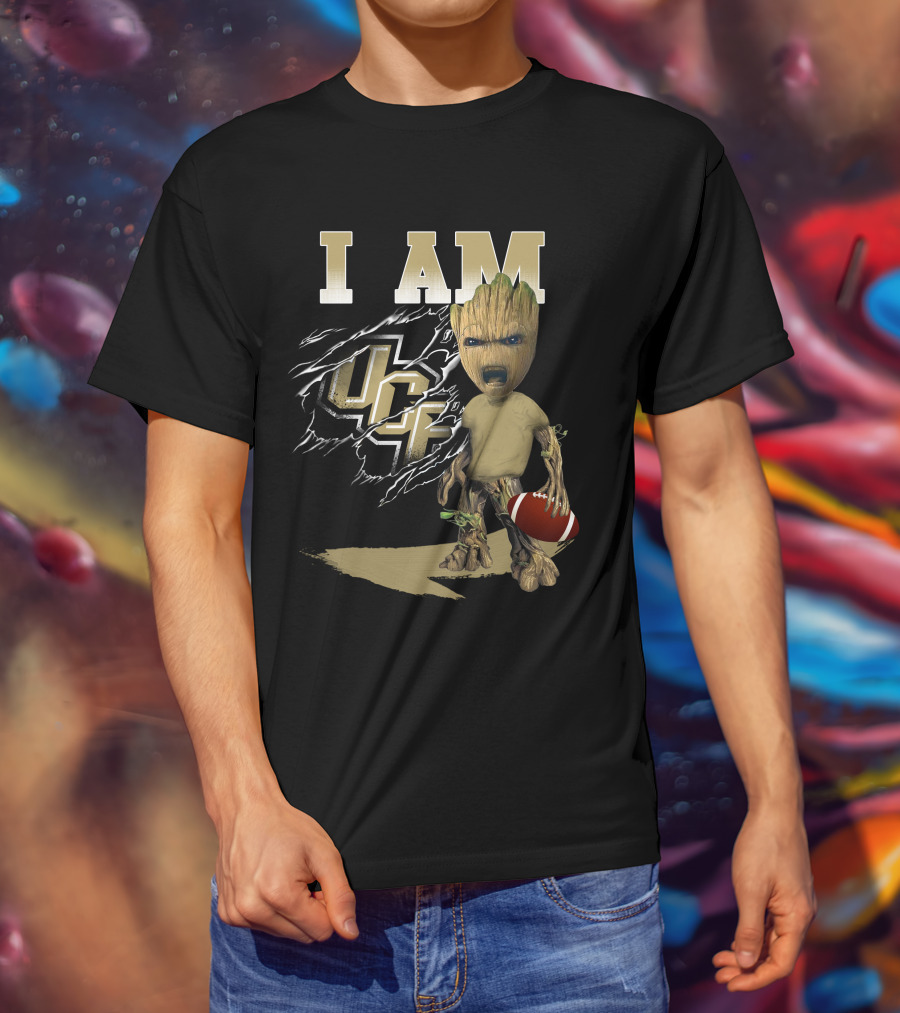 I AM UCF Knights Football Fan Character T-Shirt