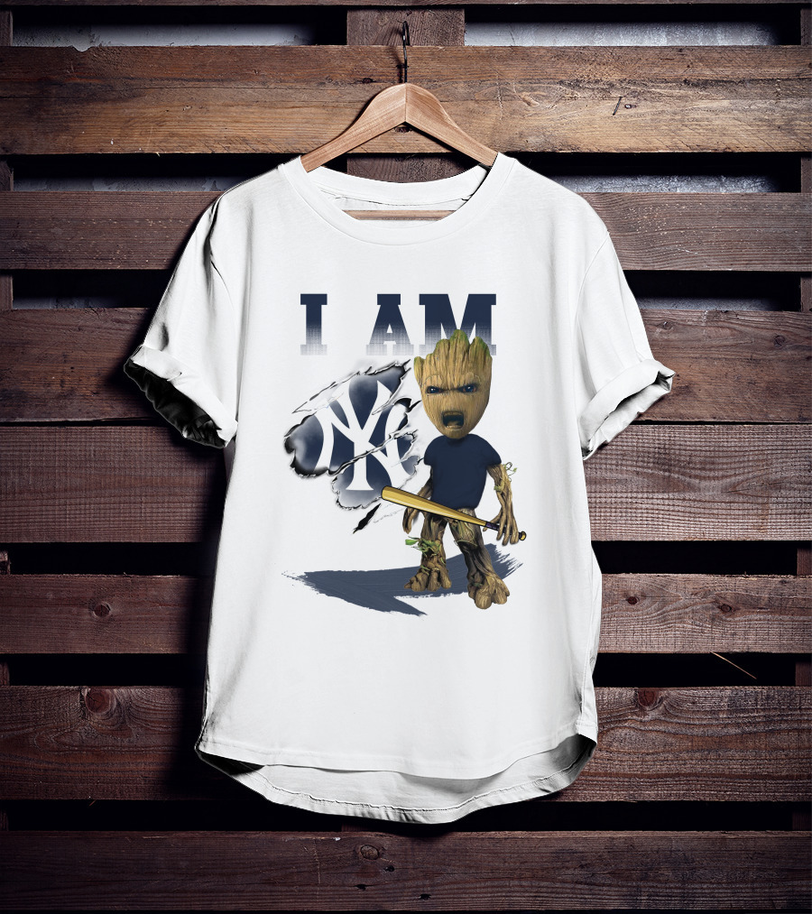 I Am New York Yankees Groot T-Shirt