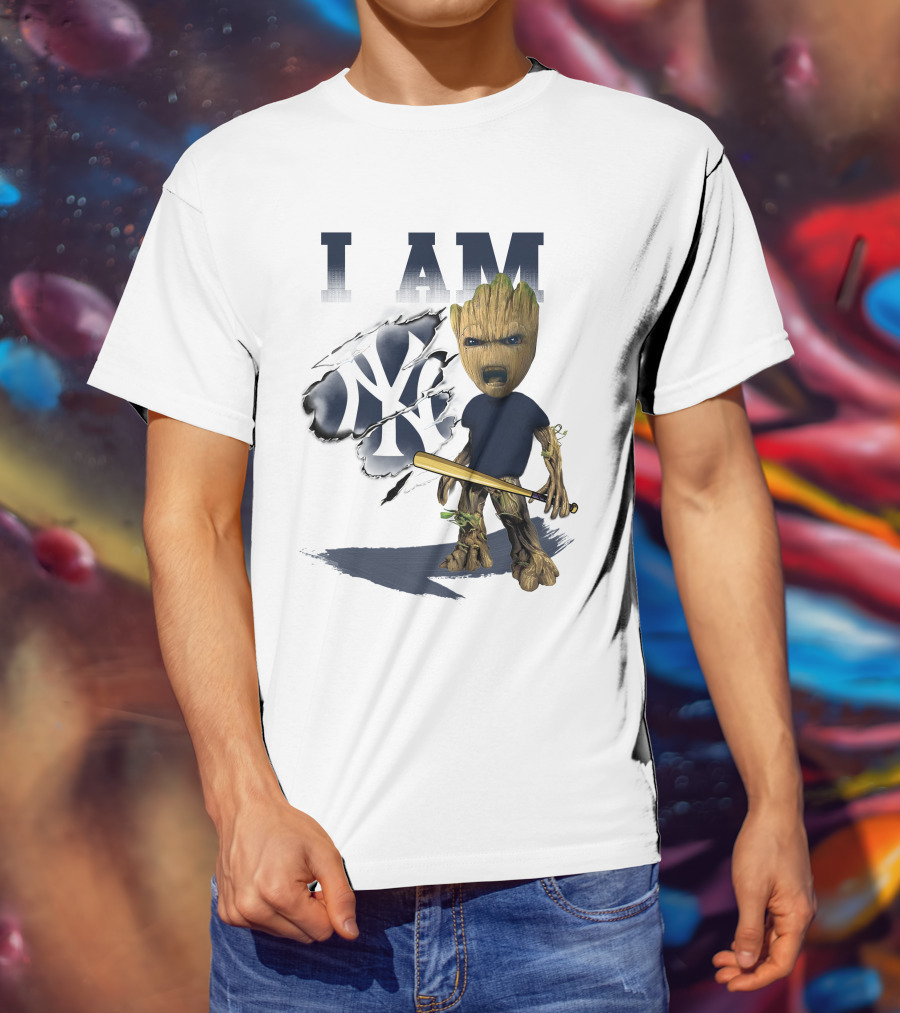 I Am New York Yankees Groot T-Shirt