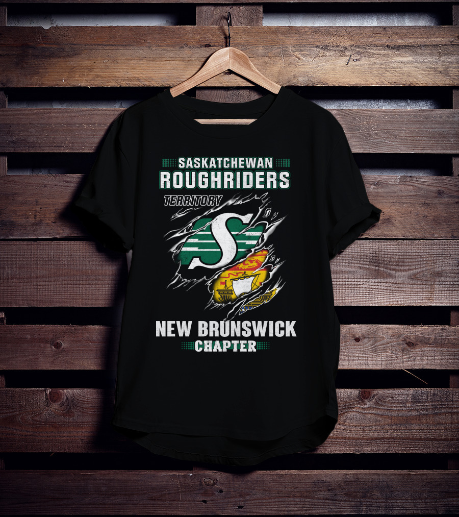 Saskatchewan Roughriders Territory New Brunswick Chapter T-Shirt