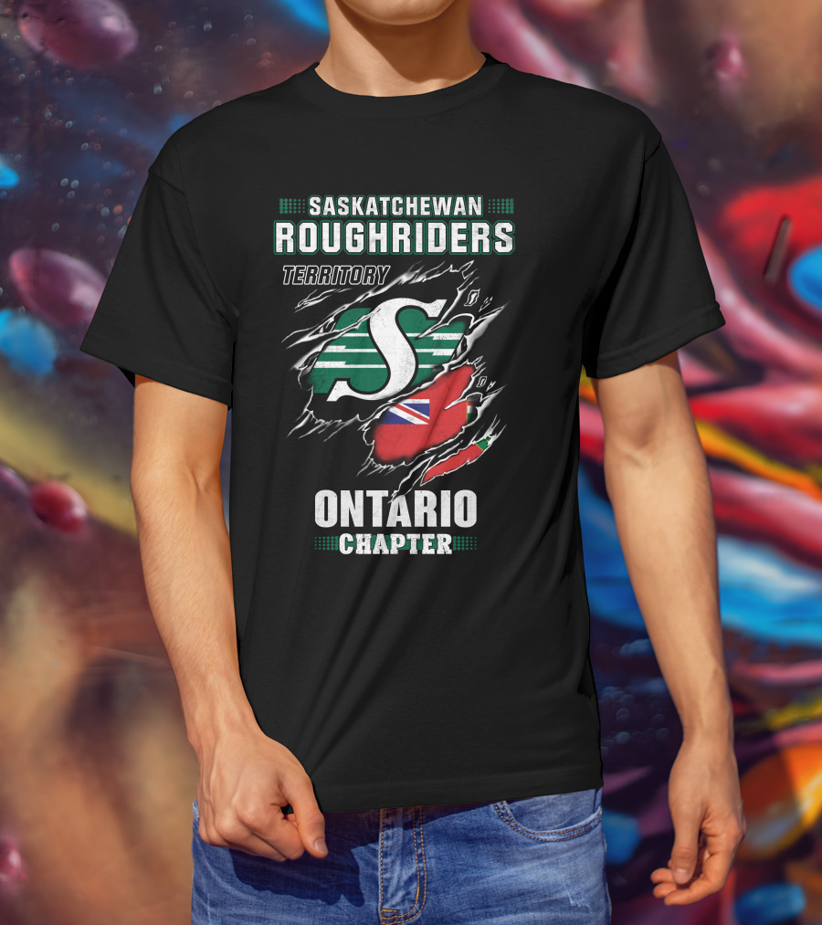 Saskatchewan Roughriders Territory Ontario Chapter T-Shirt