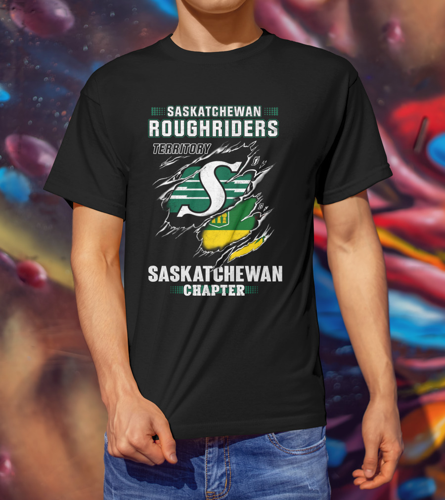 Saskatchewan Roughriders Territory Saskatchewan Chapter T-Shirt