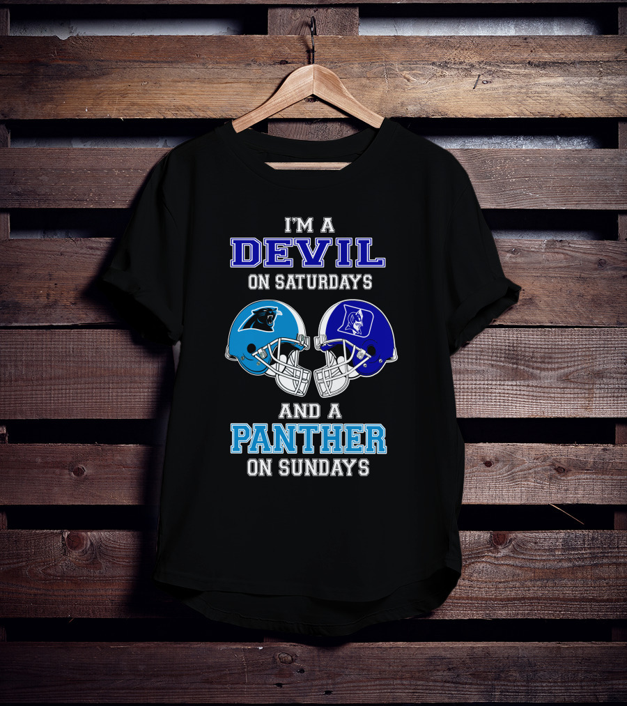 I'm A Devil On Saturdays And A Panther On Sundays T-Shirt