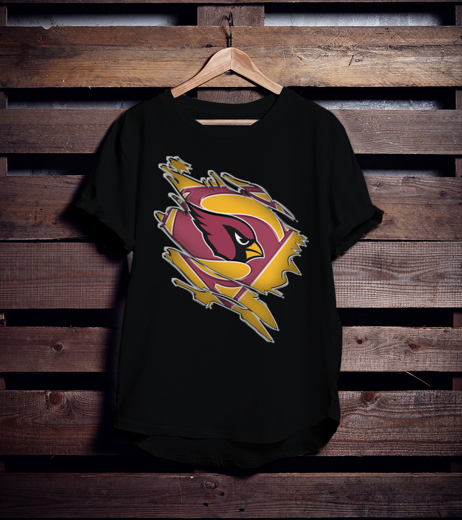 Cardinals Super Hero Emblem Display T-Shirt