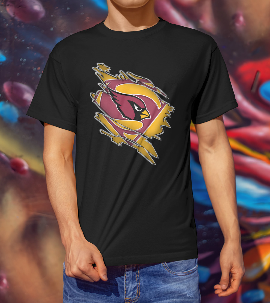Cardinals Super Hero Emblem Display T-Shirt