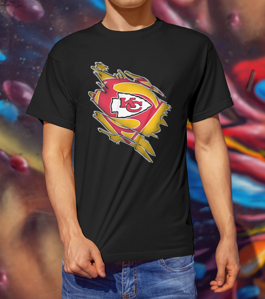 Kansas City Chiefs Super Logo Emblem T-Shirt