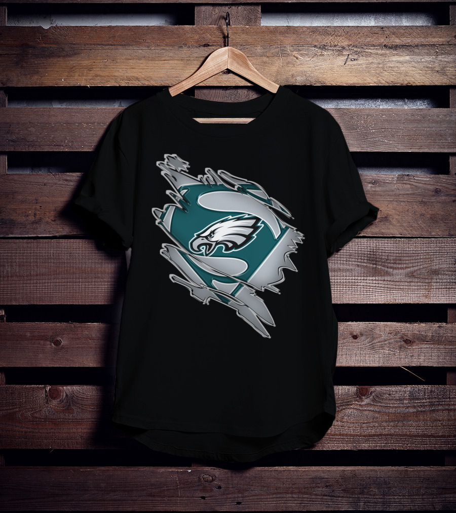 Philadelphia Eagles Super Logo Emblem T-Shirt