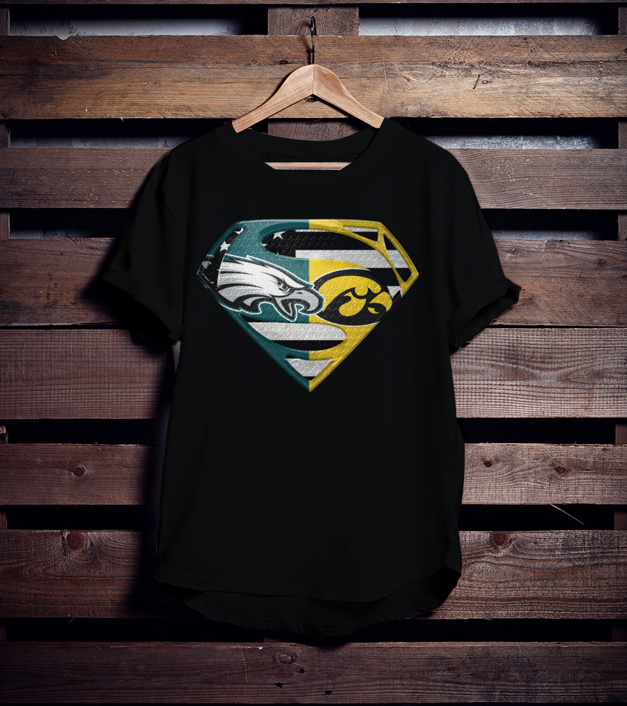 Philadelphia Eagles Iowa Hawkeyes Spm 9 Super T-Shirt